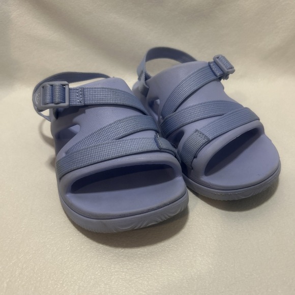 Chaco Unisex Blue Chillos Periwinkle‎ Sandals Sz 3 - Picture 1 of 5